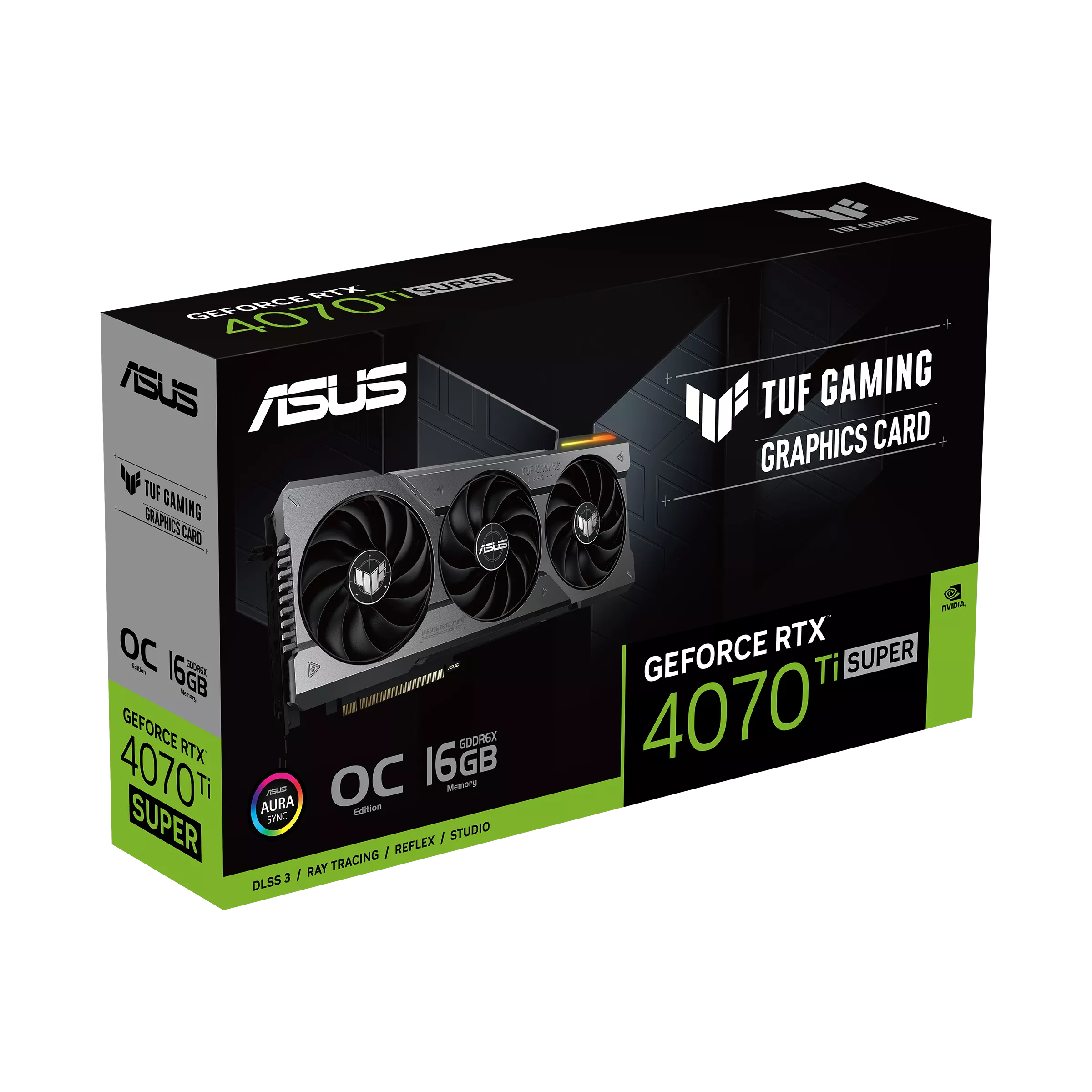 ASUS GeForce RTX 4070 Ti Super TUF Gaming 16GB GDDR6X - Graphics Card ASUS GeForce RTX 4070 Ti Super TUF Gaming 16GB GDDR6X - Graphics Card
